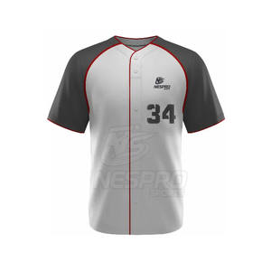 Customized Logo <b>Light</b> Weight Baseball Uniform Oversized <b>Cheap</b> Price Baseball Uniform For Unisex - Product Image 3