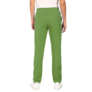Pantalons et pantalons pour hommes de grande taille, confortables, de couleur verte et de couleur unie, pantalons de survêtement slim de qualité supérieure pour hommes - Product Image 2