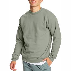 Vente à Chaud Couleur Unie Surdimensionné Personnalisé Marque Privée Poids Lourd Col Ras Du Cou À Manches Longues Poids Lourd Casual hoodies pour Hommes - Product Image 1