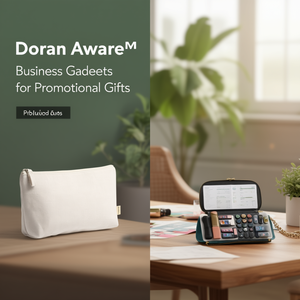 Borsa Clutch Sostenibile Doran Aware con Accessori per il Business, Ideale come Regalo Promozionale - Product Image 3