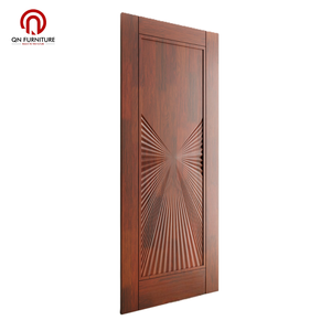 Puertas Interiores y Exteriores de Madera Maciza con Acabado Moderno de Lujo, Madera de Roble Natural, Aislamiento Acústico, Resistentes al Viento, Precolgadas para Villa, 3 Años de Garantía - Product Image 2