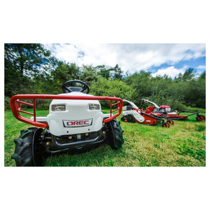 El cortacésped Orec con orugas para pendientes y el sistema de cuchillas de suelo blando maneja el crecimiento excesivo con facilidad - Product Image 4