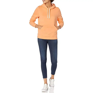 Ensemble de 2 pièces en molleton unisexe surdimensionné avec logo personnalisé, 100% coton biologique de haute qualité, fabriqué aux États-Unis, sweats à capuche pour femmes - Product Image 4