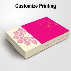 Cajas de embalaje de papel de postre dulce para dulces de galletas cuadradas plegables, cajas de comida de panadería dulce de diseño personalizado - Product Image 2