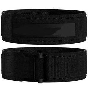 เข็มขัดยกน้ำหนักปรับได้4นิ้วไนลอนล็อกเร็วเข็มขัดยกน้ำหนักยกน้ำหนักสำหรับฟิตเนส - Product Image 5