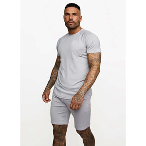 Ensembles de shorts décontractés pour hommes été automne hiver & ensemble double 100% coton respirant service OEM fabriqué en usine prix bas - Product Image 3