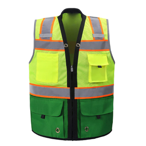 Chaleco de seguridad ligero de poliéster de alta calidad Ropa transpirable reflectante - Product Image 5