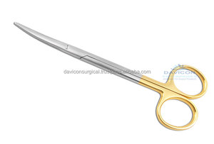 Tijera profesional de alta calidad 14,5 cm Brophy Sullivan TC carburo de tungsteno en acero inoxidable curvo/recto - Product Image 2