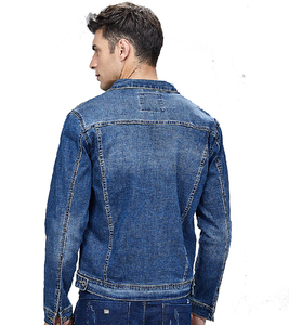 Xintang Enduit Denim Veste Stand Col À Capuche Respirant Vintage Fashion Top Pas Cher Prix Hommes - Product Image 2