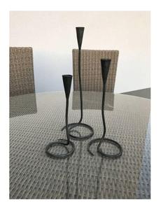 2024 bougeoir en métal design tendance avec bougeoir en forme de feuille insérer le porte-verre au meilleur prix disponible - Product Image 5