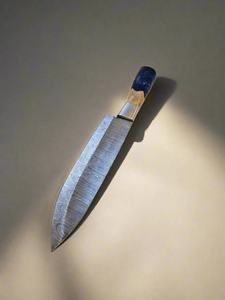 Couteau de chef en acier Damas personnalisé, 67 couches, ambidextre, écologique, de haute qualité, manche en résine, vente en gros d'usine - Product Image 2