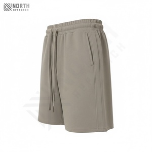 Pantalones Cortos Casuales de Alta Calidad para Hombre para Verano, Diseño de Malla Transpirable, Ajuste Holgado, Logotipo Estampado, Pantalones Cortos Deportivos Suaves para Correr, Fitness y Playa - Product Image 1