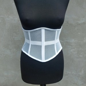 Top Corset Transparent Femme - Volants, Style Lingerie, Neuf Avec étiquettes - Modèle LC6523