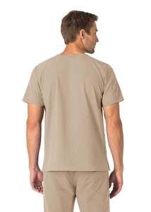 Jogging à manches courtes de haute qualité Infirmière Medical Scrubs Set Uniformes hospitaliers Logo personnalisé Col en V - Product Image 2