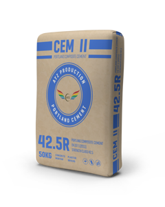 CEM II 42.5R-atz ปูนซีเมนต์ปอร์ตแลนด์ราคาดีมีความแข็งแรงสูงและสามารถสร้างแบรนด์สำหรับการก่อสร้าง - Product Image 1
