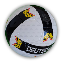 Balón de Fútbol Personalizado Clásico de PU PVC Resistente para Adultos y Niños, Hecho a Mano con Alta Retención de Aire, Logotipo Personalizado para Entrenamiento