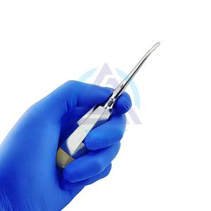 Juego de Elevadores Dentales Curvos Manuales Personalizados, Instrumentos Dentales Orales de 2-5 mm, 4 Piezas - Product Image 1