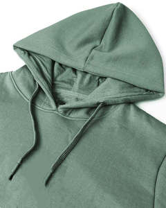 Sweat à capuche vintage pour homme 2026 en tissu tricoté Spandex/Polyester imperméable et écologique, avec logo personnalisé et épaules tombantes, idéal pour l'hiver - Product Image 4