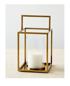 Linterna de Metal con acabado antiguo, nuevo estilo de vela votiva, precio al por mayor - Product Image 2