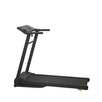 Tapis de course intelligent pour la maison, réglage de la vitesse sans paliers sur 400 mm, avec capteur de fréquence cardiaque