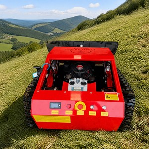<span class=keywords><strong>INMA</strong></span> 550 Desbrozadora de Arrastre Remoto con Cuchilla Topadora Delantera 50 °   Cortadora de Césped a Control Remoto de 500 m con Motor Euro5 para Huertos y Viñedos - Product Image 4