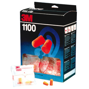 Tapones para los Oídos de un Solo Uso, 1100 Unidades, 200 Pares - Product Image 1