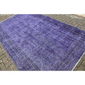 พรมตุรกี, พรมขนาดใหญ่ 6.1x10.2 ฟุต, พรมขนสัตว์สีน้ำเงินขาว - Product Image 4