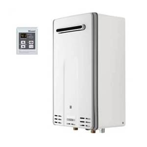 Calentador de Agua a Gas para Exteriores Rinnai Infinity 28e de Flujo Forzado, 28 Litros, Uso Profesional, Calentadores de Agua a Gas Metano ErP - Product Image 1