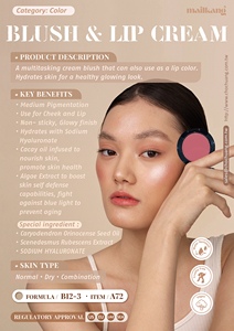 Rubor y Crema Labial de Cobertura Discreta Taiwan Effortless - Fórmula Química Corrector Impermeable y Polvo/Líquido Retocador - Product Image 2