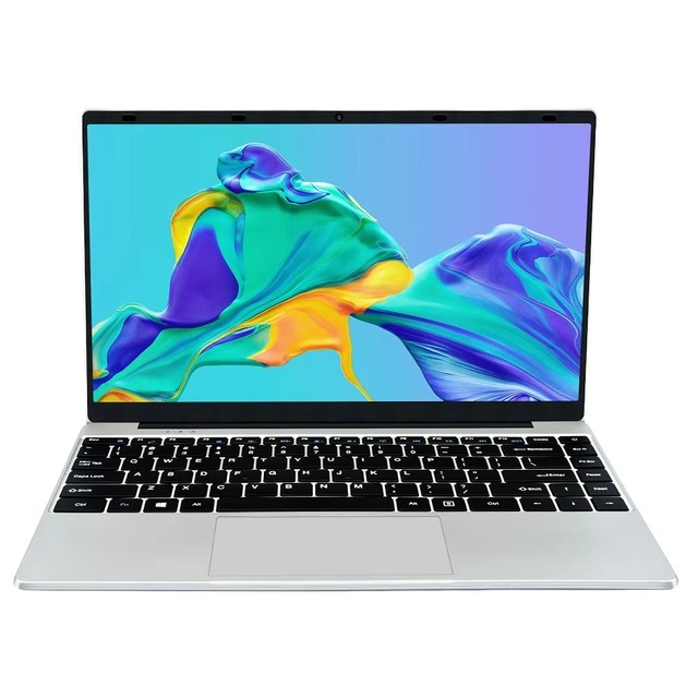 Student Laptop 14 Inch Windows 11 8GB RAM 128GB SSD Intel N3350 Portable Computer for Online Learning Home Study