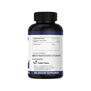 <b>Magnesium</b> Glycinate <b>500mg</b> 150 Capsules OEM ODM Private Label Herbal Supplement Natural Wellness Energy Support - Product Image 3