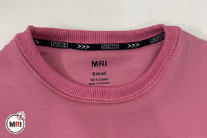 Sudaderas bordadas de cuello redondo con logotipo personalizado de alta calidad para mujer, camisa de peso pesado de diseño personalizado para mujer - Product Image 6