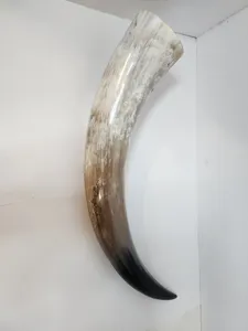 Handmade viking drinking horn mug Authentic viking horn drinking cup Natural viking horn mug handcrafted from HAND MADE CRAFT - Product Image 6