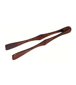 Pince à aliments en bois résistante aux hautes températures-Pince à steak polyvalente pour le pain et le dessert-Idéal pour le barbecue, 1 pièce - Product Image 1