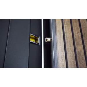 Puertas de Seguridad de Acero Premium ABSDOOR SPLINE, Diseño con Textura de Madera, la Mejor Calidad para Entrada de Apartamentos, Villas e Interiores, Turquía - Product Image 5