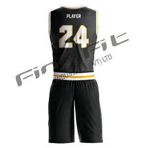 Conjunto de ropa deportiva de baloncesto de ajuste cómodo personalizado para hombre, venta al por mayor, talla adulta con pantalones cortos para la temporada de verano - Product Image 5