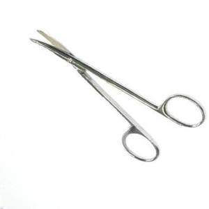 กรรไกรตัดโลหะแบบโค้งมนขนาด12.5ซม. ทำจากสแตนเลสกรรไกรตัดแบบพิเศษ - Product Image 4