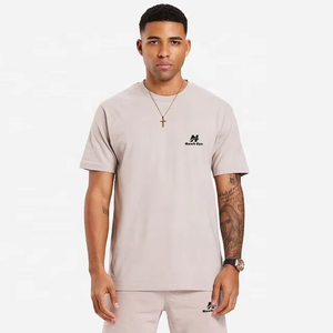 ชุดเสื้อยืดและกางเกงขาสั้นลำลองสำหรับผู้ชาย ฤดูร้อน ผ้าฝ้าย 100% แห้งเร็ว ชุดกีฬา ปรับแต่งได้ - Product Image 2