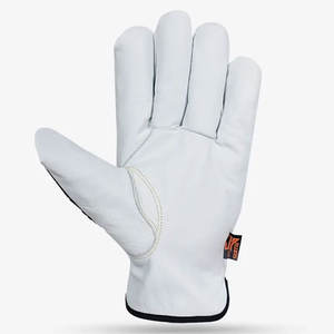 Guante de piel de cabra de grano Premium SKATIQ de alta calidad con llave de impacto antideslizante de 5 puños - Product Image 6