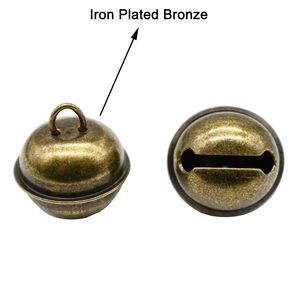 5ชิ้นคุณภาพสูงวินเทจกริ๊งกระดิ่ง1นิ้วโบราณตกแต่งโทนสีทองแดงศิลปะพื้นบ้านยุโรปสำหรับสัตว์เลี้ยงจี้สำหรับงานฝีมือ - Product Image 6