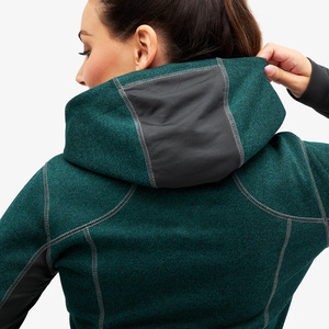 2024 tendencia de moda de alta calidad cuello redondo cremallera completa Sudadera con capucha OEM fabricante de ropa personalizada de BD Garment Factory - Product Image 6