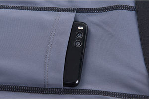 Logo personnalisé Pantalon de compression pour hommes Leggings de course Pantalons pour hommes Pantalons de jogging lavés Pantalons de gym Taux de gros OEM Prix bon marché 2025 - Product Image 5