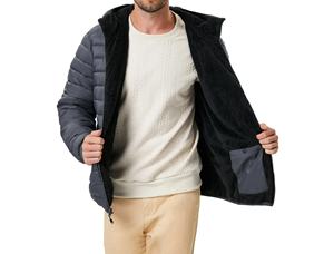 Chaqueta de Invierno Acolchada para Hombre, Modelo 2026, Personalizada, Talla Grande, con Capucha - Product Image 2