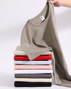 เสื้อยืดผ้าฝ้าย100% สำหรับทั้งชายและหญิงเสื้อยืดพิมพ์ลายสำหรับดีไซน์240gsm - Product Image 3