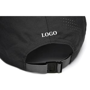 VN Factory Customized 6-Panel Unisex Premium Performance Golf Hat 100% Polyester Printed Logo Adjustable Plastic Buckle - Product Image 6