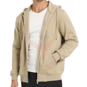 ผลิตในประเทศปากีสถาน ขั้นต่ำในการสั่งซื้อน้อย เสื้อฮู้ดดี้ลำลองสำหรับฤดูหนาว มีกระเป๋าข้าง ผลิตจากผ้าฝ้ายผสมคุณภาพสูง - Product Image 2