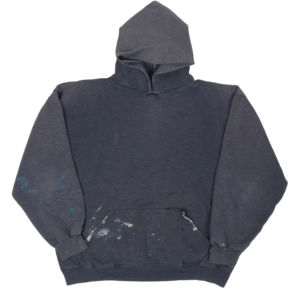 Sweat-shirts à capuche surdimensionnés pour hommes 2025, thermiques, en molleton français délavé, 100% coton mélangé, design vintage, automne, brodés - Product Image 3