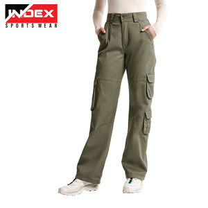 Pantalones Cargo informales para mujer, monos tácticos de verano con cintura media, estilo europeo americano, nuevos pantalones funcionales con tapón - Product Image 3