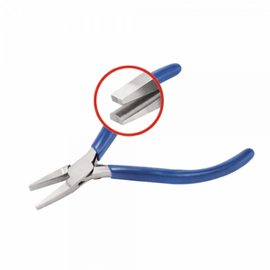 High Precision Flat Nose Pliers for Jewelry Making Stainless Steel Smooth Jaw Tool for <b>Beading</b> Crafts - Product Image 3