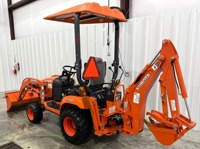 Kaufen Sie Kubota BX23S Walking Tractor 4x4 23 PS Dieselmotor Zapfwelle 3-Punkt-Anhängerkupplung 60 "Attach Loader Pin Bucket Pump Core